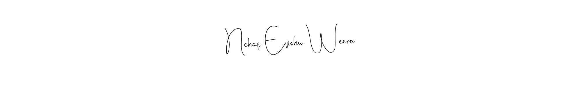 Here are the top 10 professional signature styles for the name Nehali Ellisha Weera. These are the best autograph styles you can use for your name. Nehali Ellisha Weera signature style 4 images and pictures png
