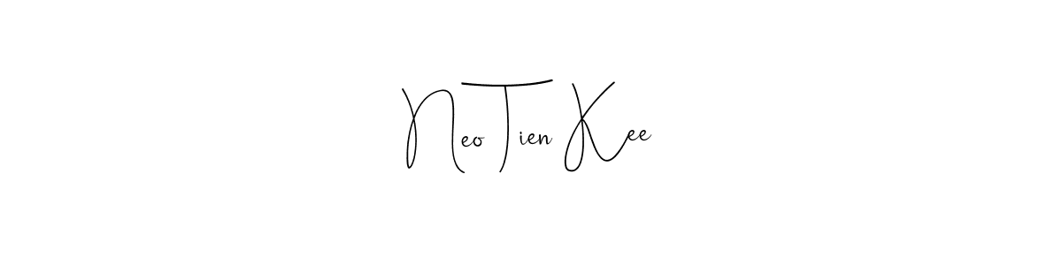 Similarly Andilay-7BmLP is the best handwritten signature design. Signature creator online .You can use it as an online autograph creator for name Neo Tien Kee. Neo Tien Kee signature style 4 images and pictures png