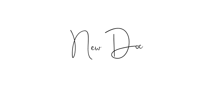 Here are the top 10 professional signature styles for the name New Doc. These are the best autograph styles you can use for your name. New Doc signature style 4 images and pictures png
