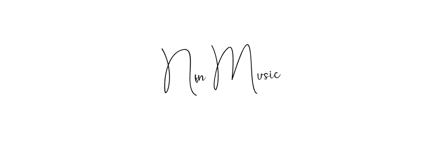 Use a signature maker to create a handwritten signature online. With this signature software, you can design (Andilay-7BmLP) your own signature for name Nfn Music. Nfn Music signature style 4 images and pictures png