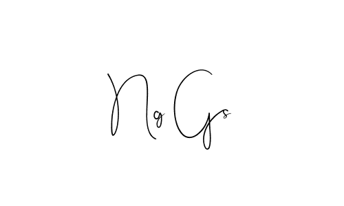 You can use this online signature creator to create a handwritten signature for the name Ng Gs. This is the best online autograph maker. Ng Gs signature style 4 images and pictures png