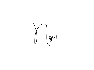 if you are searching for the best signature style for your name Ngai. so please give up your signature search. here we have designed multiple signature styles  using Andilay-7BmLP. Ngai signature style 4 images and pictures png