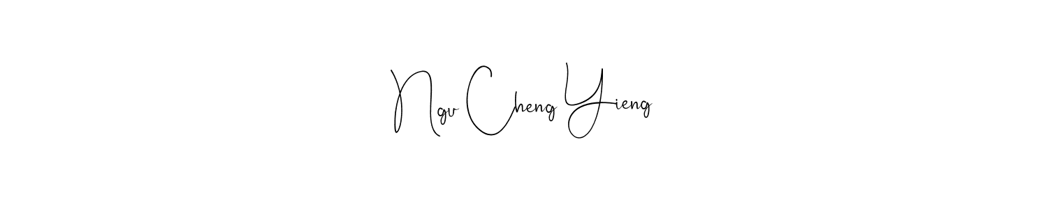 Make a short Ngu Cheng Yieng signature style. Manage your documents anywhere anytime using Andilay-7BmLP. Create and add eSignatures, submit forms, share and send files easily. Ngu Cheng Yieng signature style 4 images and pictures png