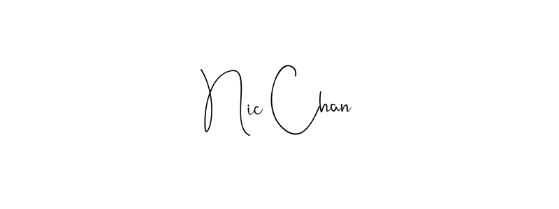You can use this online signature creator to create a handwritten signature for the name Nic Chan. This is the best online autograph maker. Nic Chan signature style 4 images and pictures png