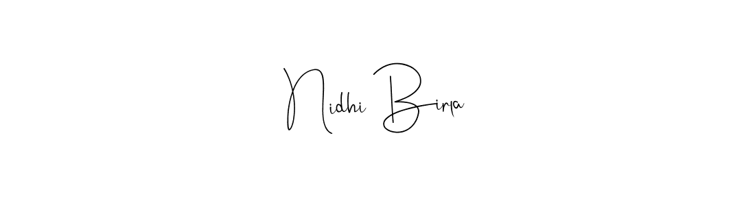 Best and Professional Signature Style for Nidhi Birla. Andilay-7BmLP Best Signature Style Collection. Nidhi Birla signature style 4 images and pictures png
