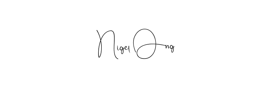 Use a signature maker to create a handwritten signature online. With this signature software, you can design (Andilay-7BmLP) your own signature for name Nigel Ong. Nigel Ong signature style 4 images and pictures png