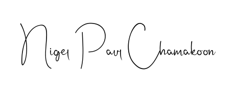 Style your name Nigel Paul Chamakoon with confidence using Andilay-7BmLP signature design. Simple, elegant, and ready for immediate document use. Nigel Paul Chamakoon signature style 4 images and pictures png