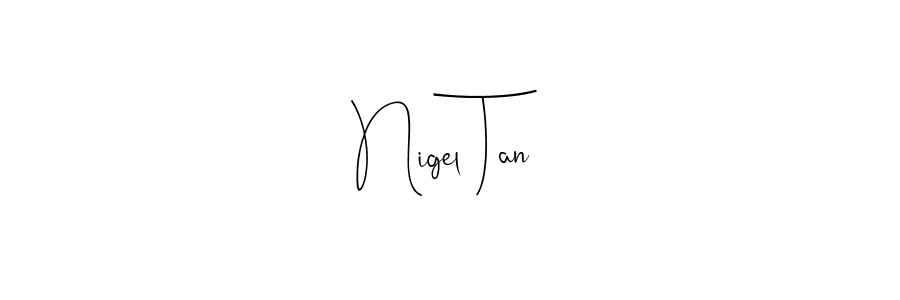 Make a beautiful signature design for name Nigel Tan. Use this online signature maker to create a handwritten signature for free. Nigel Tan signature style 4 images and pictures png
