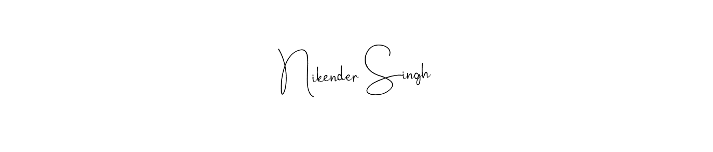 Here are the top 10 professional signature styles for the name Nikender Singh. These are the best autograph styles you can use for your name. Nikender Singh signature style 4 images and pictures png