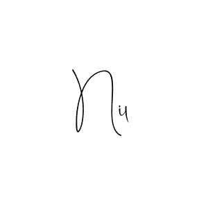 Design your own signature with our free online signature maker. With this signature software, you can create a handwritten (Andilay-7BmLP) signature for name Nil. Nil signature style 4 images and pictures png