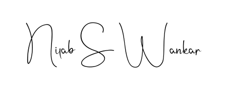 Once you've used our free online signature maker to create your best signature Andilay-7BmLP style, it's time to enjoy signing your documents with Nilab S Wankar name. Nilab S Wankar signature style 4 images and pictures png