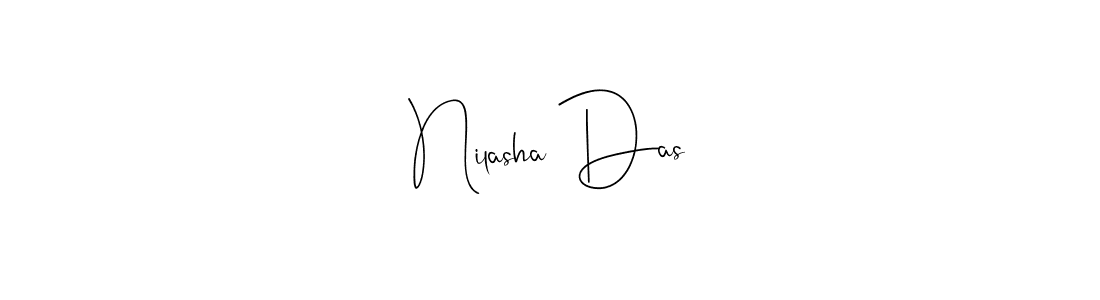 How to make Nilasha Das name signature. Use Andilay-7BmLP style for creating short signs online. This is the latest handwritten sign. Nilasha Das signature style 4 images and pictures png