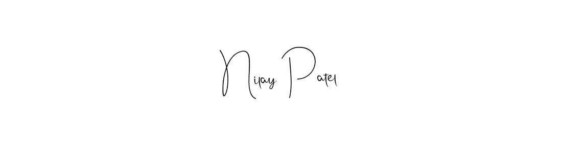 You can use this online signature creator to create a handwritten signature for the name Nilay Patel. This is the best online autograph maker. Nilay Patel signature style 4 images and pictures png