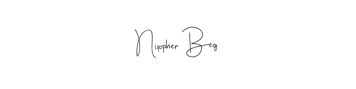The best way (Andilay-7BmLP) to make a short signature is to pick only two or three words in your name. The name Nilopher Beg include a total of six letters. For converting this name. Nilopher Beg signature style 4 images and pictures png