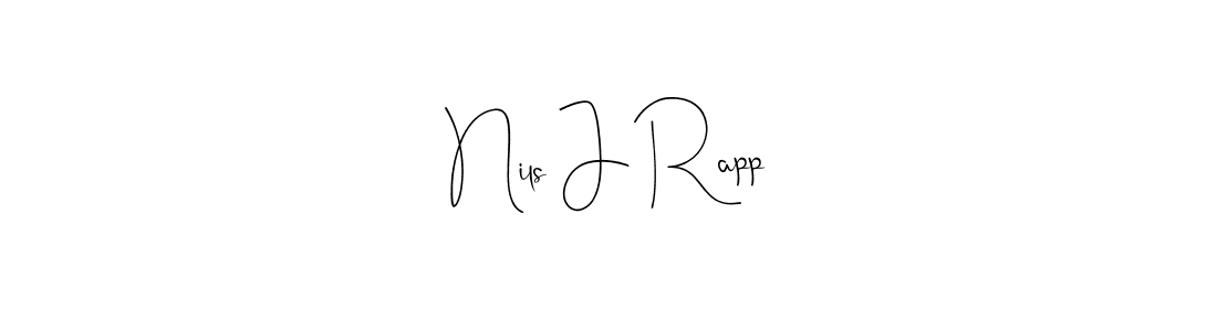 Design your own signature with our free online signature maker. With this signature software, you can create a handwritten (Andilay-7BmLP) signature for name Nils J Rapp. Nils J Rapp signature style 4 images and pictures png
