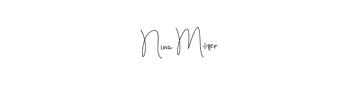 Here are the top 10 professional signature styles for the name Nina Müller. These are the best autograph styles you can use for your name. Nina Müller signature style 4 images and pictures png
