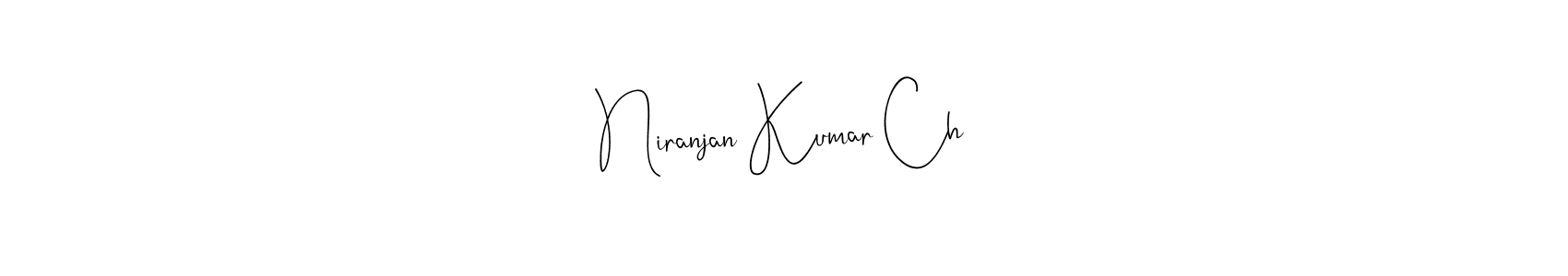 Niranjan Kumar Ch stylish signature style. Best Handwritten Sign (Andilay-7BmLP) for my name. Handwritten Signature Collection Ideas for my name Niranjan Kumar Ch. Niranjan Kumar Ch signature style 4 images and pictures png