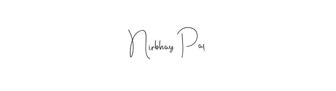 Check out images of Autograph of Nirbhay Pal name. Actor Nirbhay Pal Signature Style. Andilay-7BmLP is a professional sign style online. Nirbhay Pal signature style 4 images and pictures png