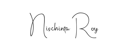 Discover the perfect balance of readability and style for Nischinta Roy with Andilay-7BmLP font. Create your dream signature today. Nischinta Roy signature style 4 images and pictures png