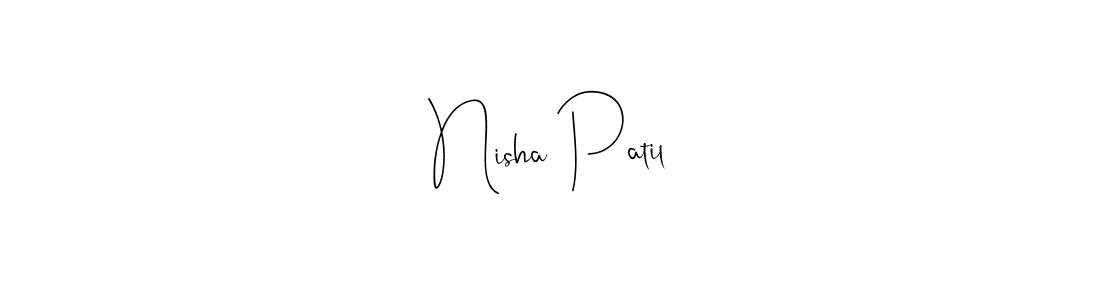 This is the best signature style for the Nisha Patil name. Also you like these signature font (Andilay-7BmLP). Mix name signature. Nisha Patil signature style 4 images and pictures png