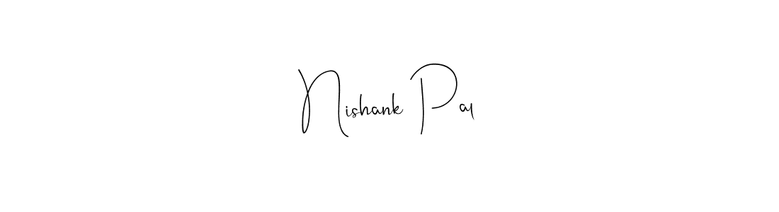 Make a beautiful signature design for name Nishank Pal. Use this online signature maker to create a handwritten signature for free. Nishank Pal signature style 4 images and pictures png