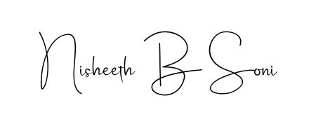 Check out images of Autograph of Nisheeth B Soni name. Actor Nisheeth B Soni Signature Style. Andilay-7BmLP is a professional sign style online. Nisheeth B Soni signature style 4 images and pictures png
