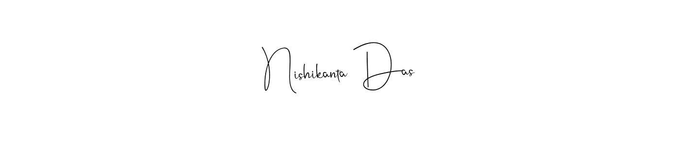 How to make Nishikanta Das signature? Andilay-7BmLP is a professional autograph style. Create handwritten signature for Nishikanta Das name. Nishikanta Das signature style 4 images and pictures png