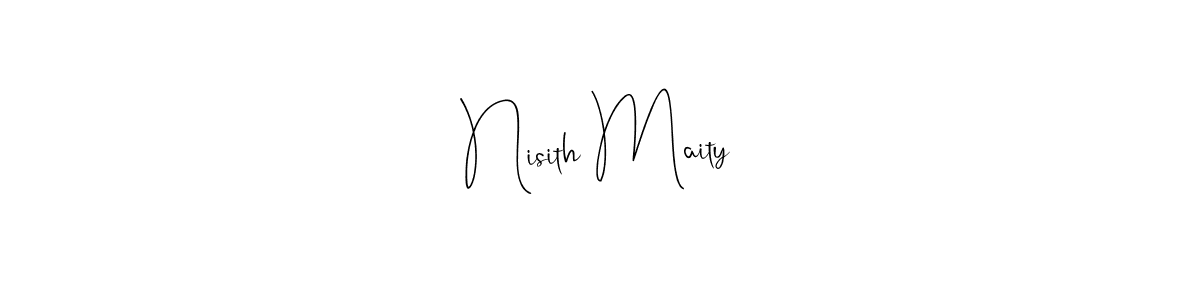 How to make Nisith Maity signature? Andilay-7BmLP is a professional autograph style. Create handwritten signature for Nisith Maity name. Nisith Maity signature style 4 images and pictures png