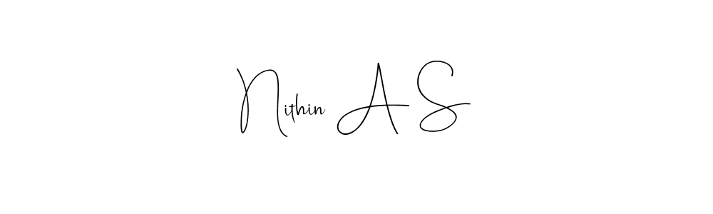 Also You can easily find your signature by using the search form. We will create Nithin A S name handwritten signature images for you free of cost using Andilay-7BmLP sign style. Nithin A S signature style 4 images and pictures png