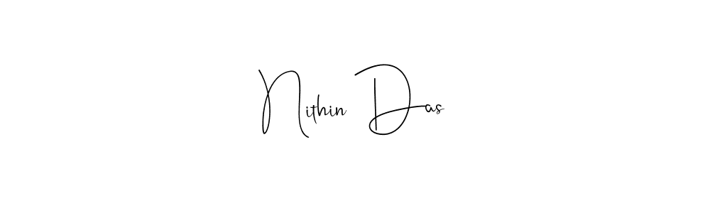 You can use this online signature creator to create a handwritten signature for the name Nithin Das. This is the best online autograph maker. Nithin Das signature style 4 images and pictures png