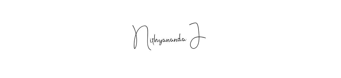 Also You can easily find your signature by using the search form. We will create Nithyananda J name handwritten signature images for you free of cost using Andilay-7BmLP sign style. Nithyananda J signature style 4 images and pictures png