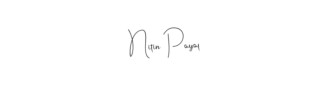 Andilay-7BmLP is a professional signature style that is perfect for those who want to add a touch of class to their signature. It is also a great choice for those who want to make their signature more unique. Get Nitin Payal name to fancy signature for free. Nitin Payal signature style 4 images and pictures png