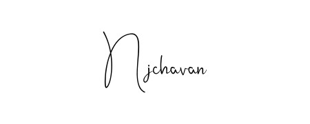 Andilay-7BmLP is a professional signature style that is perfect for those who want to add a touch of class to their signature. Get Njchavan name fancy signature for free. Njchavan signature style 4 images and pictures png