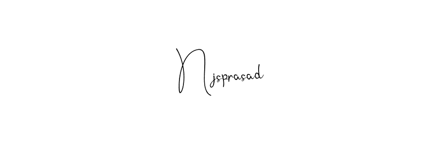 This is the best signature style for the Njsprasad name. Also you like these signature font (Andilay-7BmLP). Mix name signature. Njsprasad signature style 4 images and pictures png
