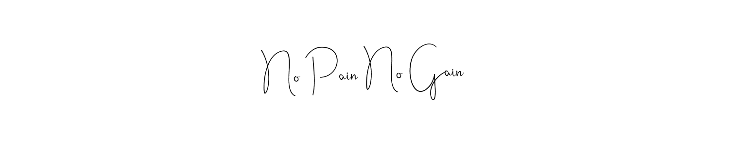 Here are the top 10 professional signature styles for the name No Pain No Gain. These are the best autograph styles you can use for your name. No Pain No Gain signature style 4 images and pictures png