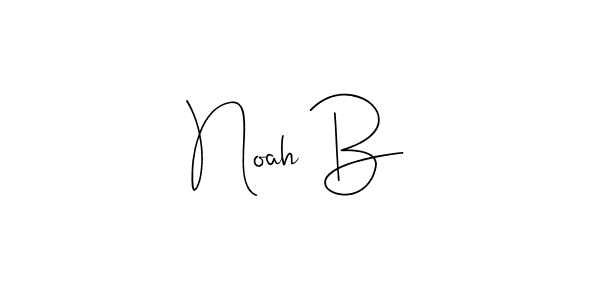 The best way (Andilay-7BmLP) to make a short signature is to pick only two or three words in your name. The name Noah B include a total of six letters. For converting this name. Noah B signature style 4 images and pictures png
