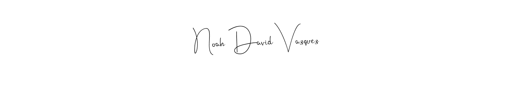 Here are the top 10 professional signature styles for the name Noah David Vazquez. These are the best autograph styles you can use for your name. Noah David Vazquez signature style 4 images and pictures png