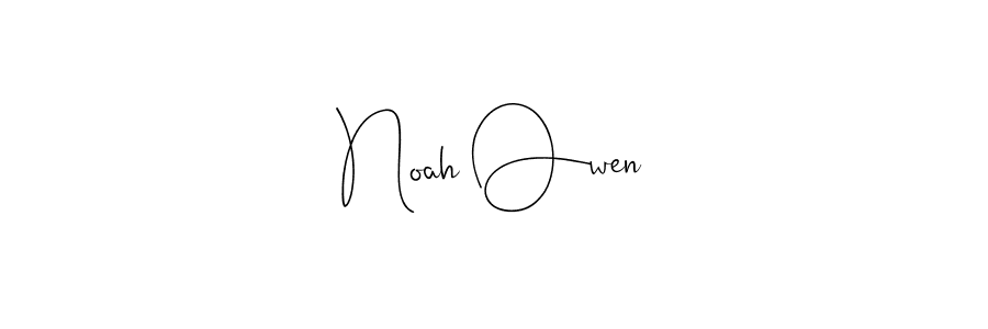 Create a beautiful signature design for name Noah Owen. With this signature (Andilay-7BmLP) fonts, you can make a handwritten signature for free. Noah Owen signature style 4 images and pictures png