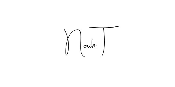 Andilay-7BmLP is a professional signature style that is perfect for those who want to add a touch of class to their signature. It is also a great choice for those who want to make their signature more unique. Get Noah T name to fancy signature for free. Noah T signature style 4 images and pictures png