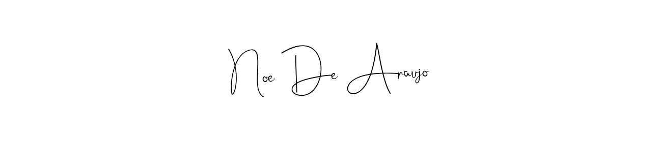 How to Draw Noe De Araujo signature style? Andilay-7BmLP is a latest design signature styles for name Noe De Araujo. Noe De Araujo signature style 4 images and pictures png
