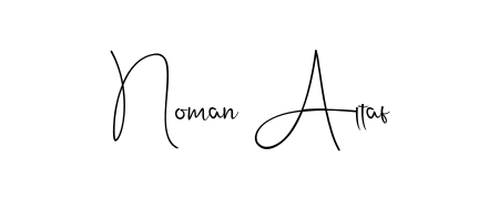 The Andilay-7BmLP typeface gives name Noman Altaf a refined look. Suitable for certificates, diplomas, and official verification. Noman Altaf signature style 4 images and pictures png