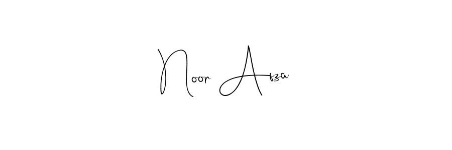 Design your own signature with our free online signature maker. With this signature software, you can create a handwritten (Andilay-7BmLP) signature for name Noor Afza. Noor Afza signature style 4 images and pictures png