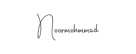 A modern signature idea for name Noormohmmad using Andilay-7BmLP font. Clean strokes and elegant curves make it stand out instantly. Noormohmmad signature style 4 images and pictures png