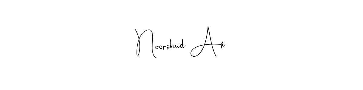 How to Draw Noorshad Ali signature style? Andilay-7BmLP is a latest design signature styles for name Noorshad Ali. Noorshad Ali signature style 4 images and pictures png