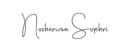 An effortless, minimalist signature concept for Nosherwan Sulehri using Andilay-7BmLP design. Clean lines that look great on any document. Nosherwan Sulehri signature style 4 images and pictures png