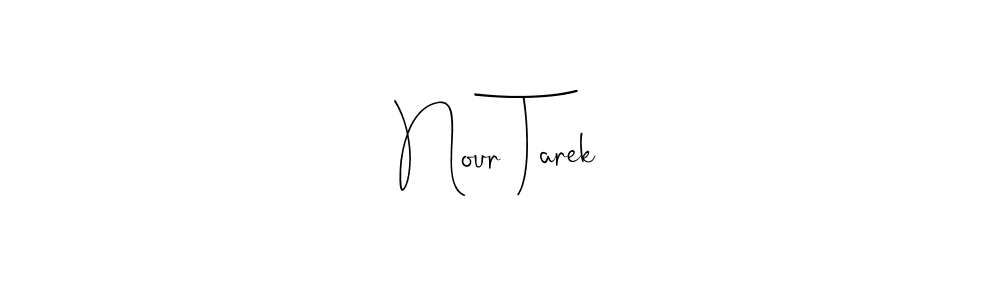 The best way (Andilay-7BmLP) to make a short signature is to pick only two or three words in your name. The name Nour Tarek include a total of six letters. For converting this name. Nour Tarek signature style 4 images and pictures png