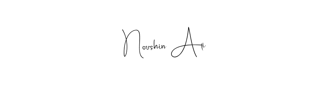 How to make Noushin Ali signature? Andilay-7BmLP is a professional autograph style. Create handwritten signature for Noushin Ali name. Noushin Ali signature style 4 images and pictures png