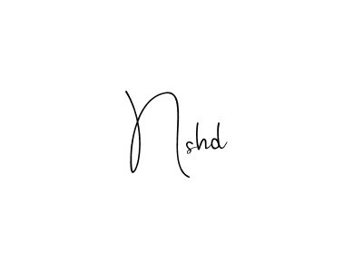 Design your own signature with our free online signature maker. With this signature software, you can create a handwritten (Andilay-7BmLP) signature for name Nshd. Nshd signature style 4 images and pictures png