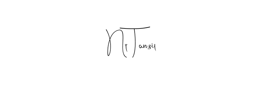 Once you've used our free online signature maker to create your best signature Andilay-7BmLP style, it's time to enjoy all of the benefits that Nt Tanzil name signing documents. Nt Tanzil signature style 4 images and pictures png