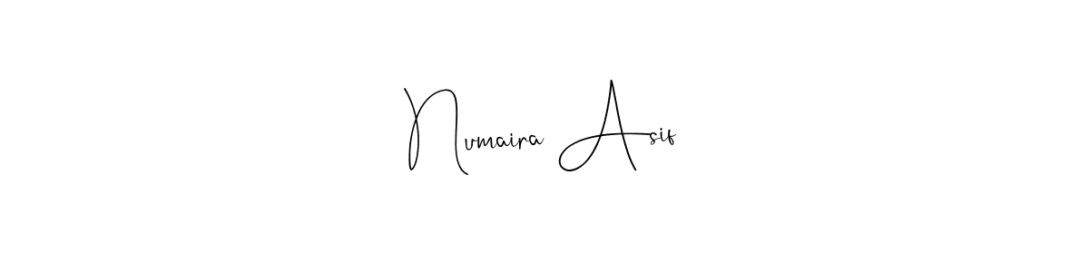 Once you've used our free online signature maker to create your best signature Andilay-7BmLP style, it's time to enjoy all of the benefits that Numaira Asif name signing documents. Numaira Asif signature style 4 images and pictures png